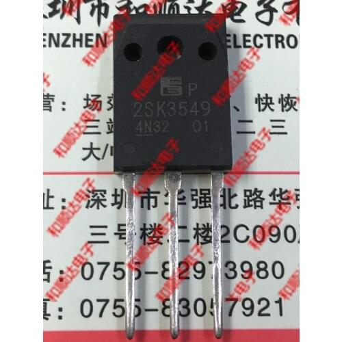 10pcs/lot 2SK3549 2SK3549 New stock TO-3P 900V 10A