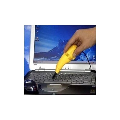 200pcs Pocket Brush Keyboard USB Dust Collector Vaccum Cleaner Computer Clean Tools Comb