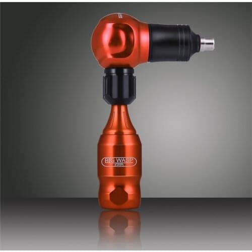 2018 Original HUMMINGBIRD BRONC Swiss Motor Rotary Cartridge Tattoo Machine + One BIGWASP Tattoo Cartridge Grip Blue