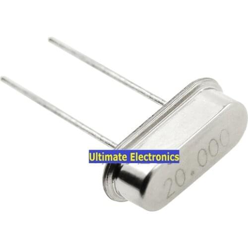 40pcs Passive crystal HC-49S 20MHZ 20M Crystalline DIP 2feet