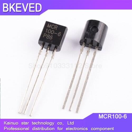 50PCS MCR100-6 TO-92 100-6 TO92 new