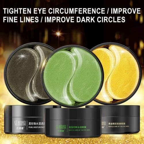 60Pcs Eyes Masks Moisturizing Anti Aging Crystal Collagen Eye Mask Patch Remove Dark Circles Eye Care