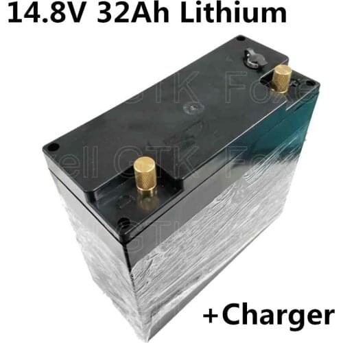 14.8V 30Ah 32Ah 32650 Lithium battery pack for UPS backup foldable skateboard roller E-scooter CCTV Camera street lights+Charger