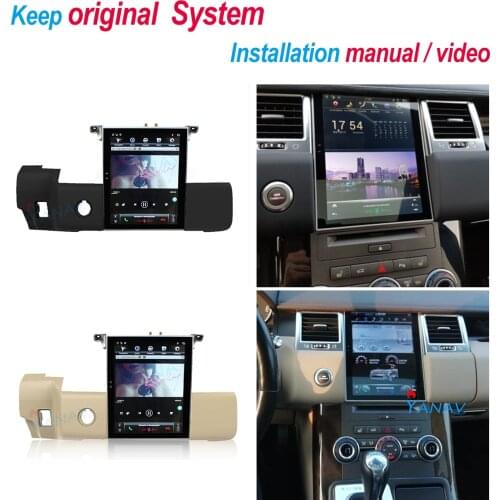 PX6 Tesla Style Android GPS Navigti Car DVD Player Head Unite For Range Rover Sport 2006-2019 Car Stereo Video Multimedia player