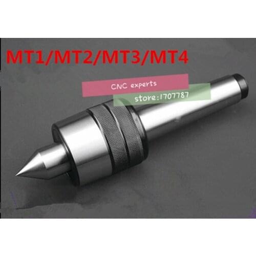 Free shipping for Precision Rotary live center MT1 MT2 MT3 MT4 center for lathe machine High-precision high-quality