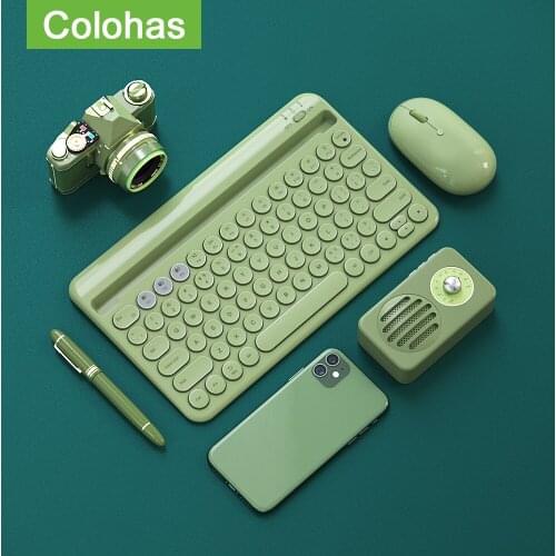 Bluetooth iPad Keyboard For iPad Air 4 iPad 2021 2020 Wireless Magic Gaming Keyboard Mouse Set For iPad Phone Tablet PC Gamer