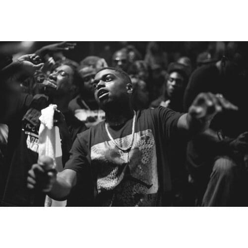 Home Decor Kodak Black Rapper Music Star-Silk Art Poster Wall Sticker Decoration Gift