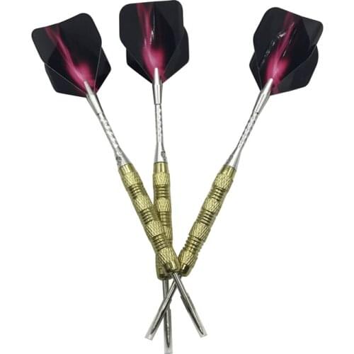 New 3Pcs Steel Tip Dart Sports Entertainment 15g Darts Nickel Plated Copper Dart Body Aluminium Alloy Shafts PET Flight Dardos