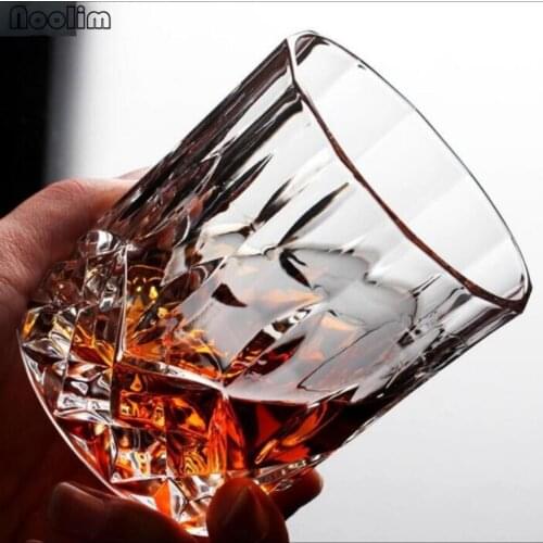 Square Crystal Whiskey Glass Cup For the Home Bar Beer Water and Party Hotel Wedding Glasses Gift Drinkware
