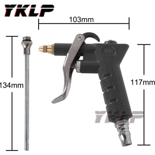 Air Blow Gun Kit Air Compressor Nozzle Tip Needle Inflation Blower Air UpTip