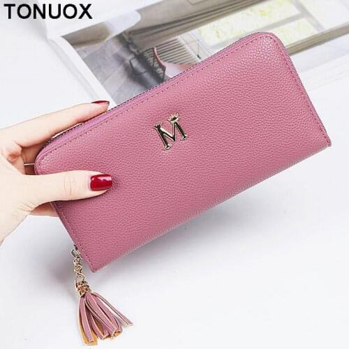 Women Wallet Cards ID Holder Lady Moneybags Zipper Coin Purse Pocket Female Clutch Wristlet Wallets Pouch Handbags Notecase Bag