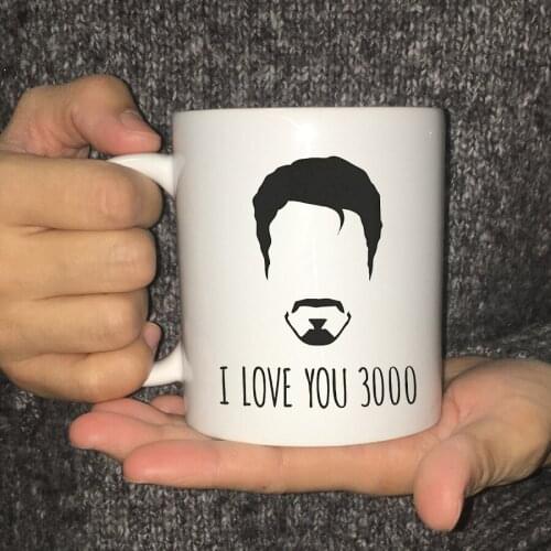 I Love You Mug Simple Style Coffee Mugs 350ml Milk Cup Best Gift for Your Boy Friens Husband Dad Gift Mug