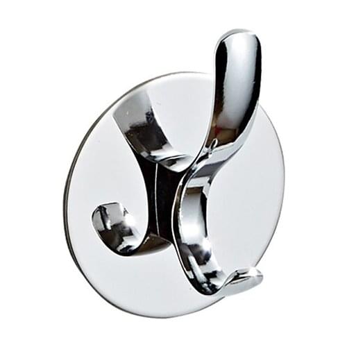 Bathroom Hooks Cloth Hook Hangers Nail free Wall Hook Towel Hook for Kitchen Door Wall Coat Hats Hanger 304 Stainless Steel