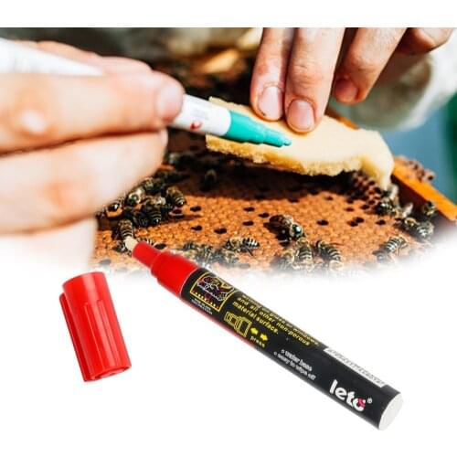 Queen Bee Marker Pen Bees Markers Rearing Marking Identification Goods Tools For Beekeeper Supplies