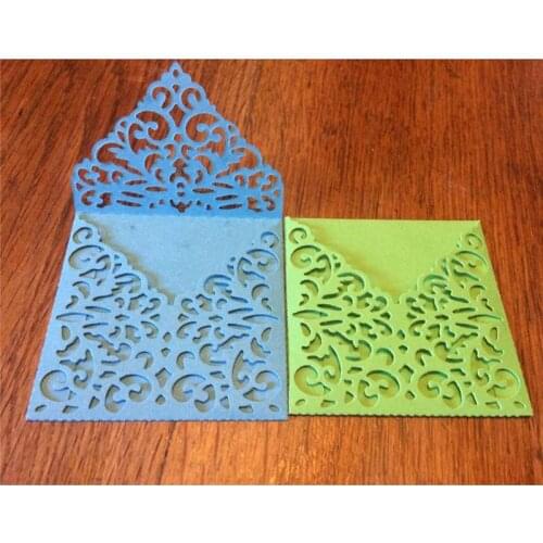 Metal Cutting Dies Stencils For DIY Scrapbooking Decorative Crafts Flower Border