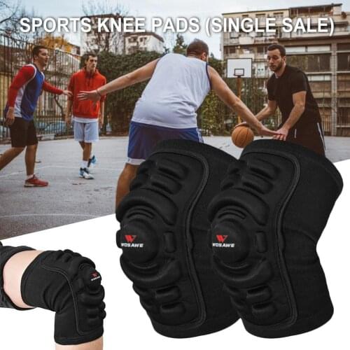 Knee Pads Thickening Soft Gel EVA Knee Brace for Sports Basketball Football Skiing Anti-Slip KneePads Motorcycle Knee Protector