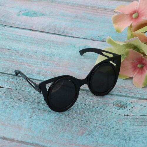 Different Colored Lens 1/6 Doll Glasses For 12 inch Blythe Doll Metal Frame