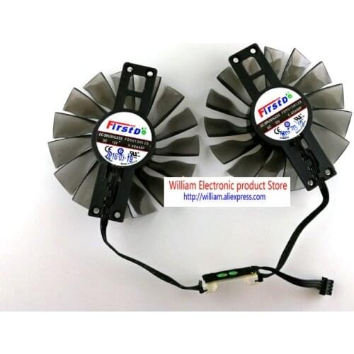 Original FD9015H12S 12V 0.4A for Maxsun GTX970 GTX960 Gaphics card GPU Cooler 90MM cooling fan