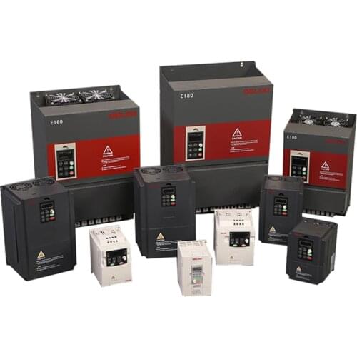 DELIXI E100 E102 1 phase input 1 phase output 0.4-2.2KW vfd ac Frequency Converter 10kw inverter