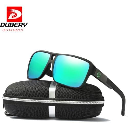 DUBERY 2019 Mens Polarized Sunglasses Aviation Driving Sun Glasses Men Women Sport Fishing Luxury Brand Designer UV400 Purple