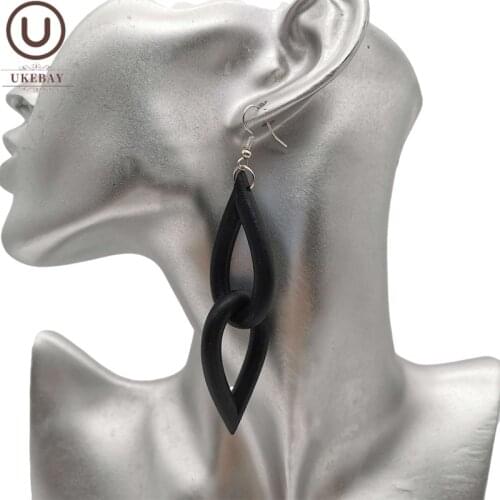 UKEBAY New Drop Earrings For Women Pendant Earring Rubber Jewelry Handmade Ear Accessories Gothic Earrings Festival Gifts