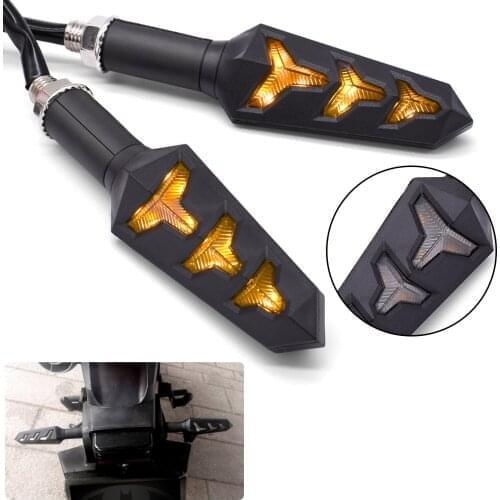 Universal LED Turn Signals Motorcycle Flasher Built LED Relay Motorcycle Turn Signal Indicator Stop Signals Flowing Light lamp