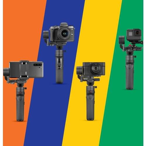 ZHIYUN Crane M2 Gimbals for Compact Mirrorless Action Cameras Smartphones Handheld Stabilizer Gopro