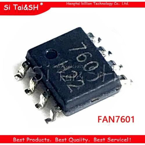 10pcs/lot FAN7601=0001 FAN7601 SOP-8