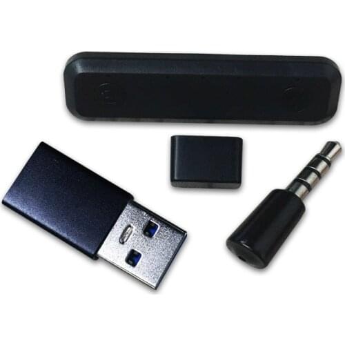2021 New Wireless Adapter USB Type-C Bluetooth-compatible Transmitter Receiver VF Audio MIC for Nintend Switch PS4 PC Converter