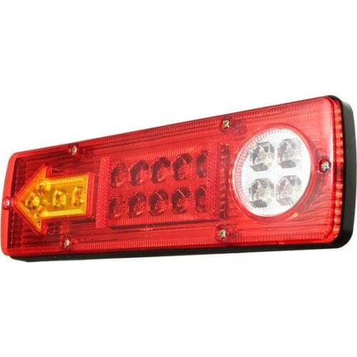 2x 12V LED Trailer Truck Rear Tail Brake Stop Turn Light Indicator Reverse Lamp