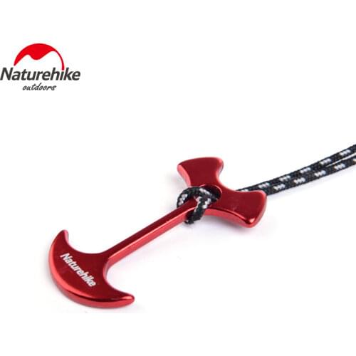 Naturehike 4 pcs Fish bone shape tent nails Tent Stake pegs Stake Camping Hiking Equipment Deck tents nails Tent Accessories