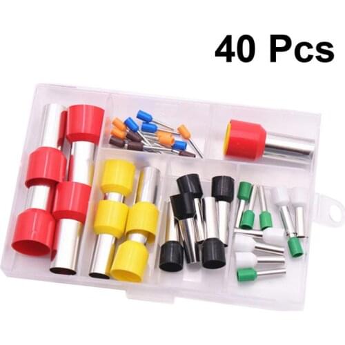 40PCS/Set Stainless Steel Round Clay Cutters Mini Indentation Circle Shape Cutters Mold for Polymer Clay Pottery