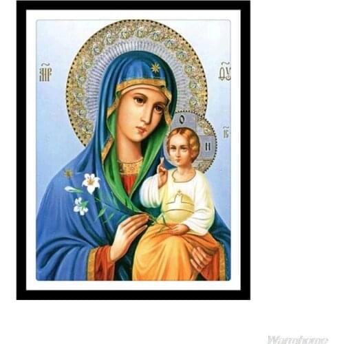5D DIY Religion Diamond Painting Embroidery Cross Craft Stitch Kit Home Decor N25 20 Dropshipping