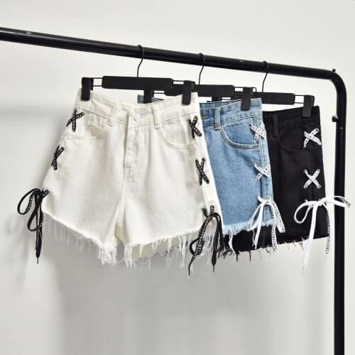 ALGUES Womens Short Jeans