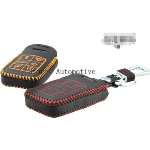 Auto Accessories High Quality Genuine Leather Car Key Holder Key Case For Volvo XC60 S60 S80 V40 V60 XC70