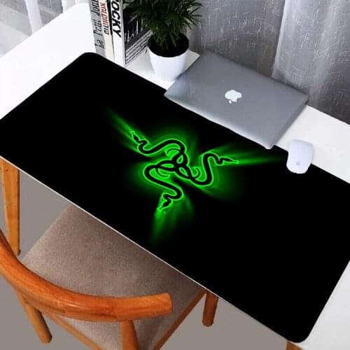 Large Black Gaming Accessories Mouse Pad Xxl Mousepad Gamer 90x40 Rubber Keyboard Mats Desk Pad Computer Table Decoration Carpet