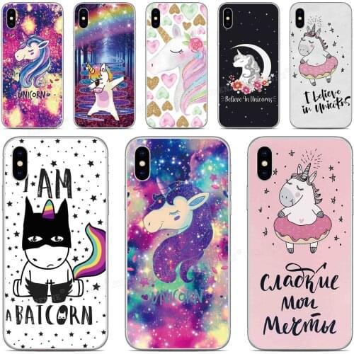 DIY Custom Photo Colorful Rainbow Unicorn Cover For ASUS-ZenFone Max Pro M1 Rog Phone 2 6 5 5Z 4 Lite L1 Shot Plus M2 Phone Case