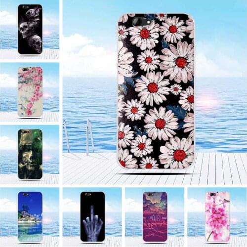 For HTC One A9s Case Cartoon 3D Relief Printing Flower Back Cover TPU Soft Silicone Case For HTC One A9s Coque Capa Funda