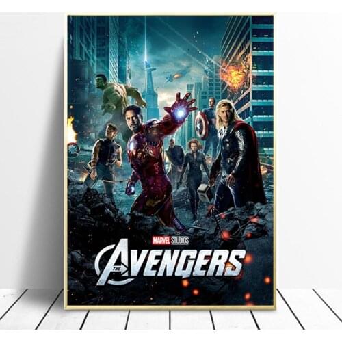 Marvel Avengers Canvas Painting Poster Superheroes HD Print Modern Art Wall Poster Picture KidS Bedroom Living Room Decor Mural
