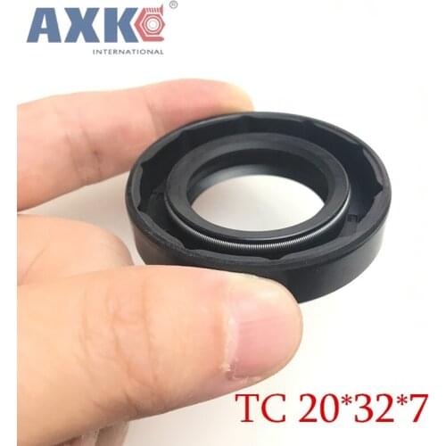 20pcs/NBR Shaft Oil Seal TC 20*32*7 Rubber Covered Double Lip With Garter Spring/consumer product