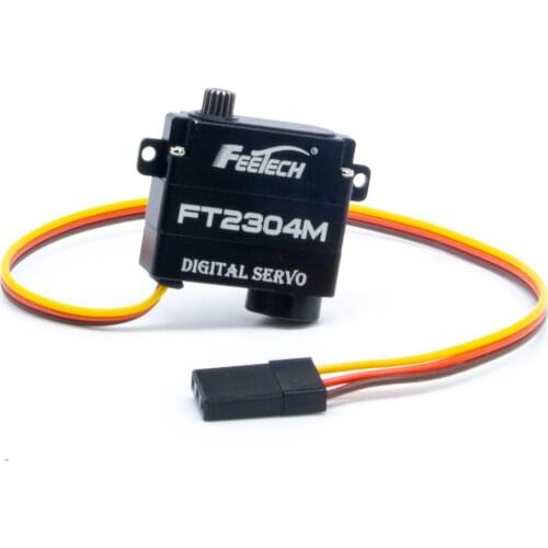 Mini Micro Servo FT2304M 6V 3KG.CM Metal Case Steel Gear Coreless Servo Digital Servo Lock Tail Trex 450 500 RC Helicopter 3D