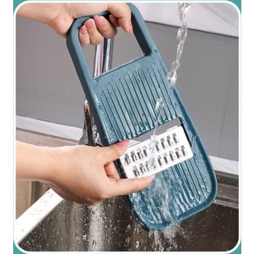 Multi-function Potato Carrot Cucumber Slicer Cutter Grater Shredders with Strainer Kitchen Fruit Vegetable Tools N0PA