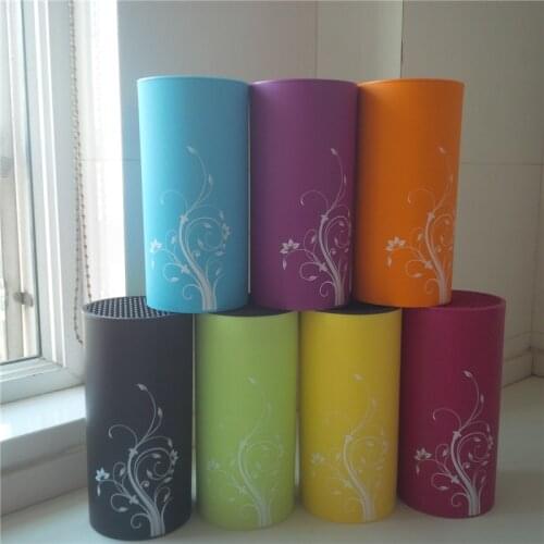 New sale Multifunctional knives support Stands for kitchen knife holder shelf tool block accessories red Stand under the blades