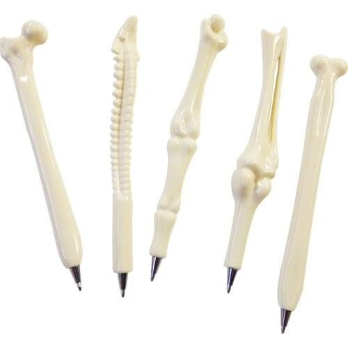 4 Pcs/lot Ball Point Pen Bone Shape Nurse Doctor Student Teacher Gift Interesting Presents For Friends Novel gifts