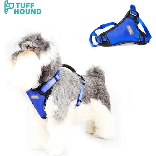 No-Pull Pet Dog Harness For Medium Large Dogs Bulldog Adjustable Nylon Dog Harnesses Reflective Pets Walking Safety Vest Harness
