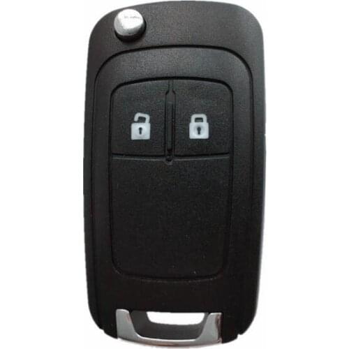 2 Button Replacement Flip Folding Remote Key Shell Case For Chevrolet Cruze Malibu Buick New Regal Lacrosse Excelle