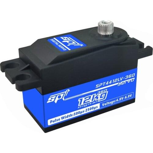 SPT4412LV Short Body Rc Car / Robotics Digital Servo High-Speed Metal Gear Digital Servo For Rc Car