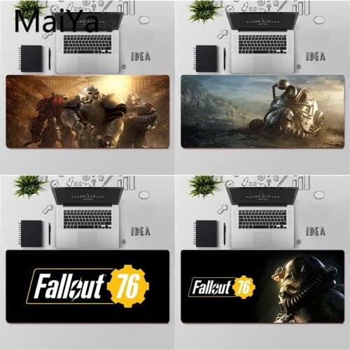 Maiya Top Quality Fallout 76 Laptop Computer Mousepad Free Shipping Large Mouse Pad Keyboards Mat