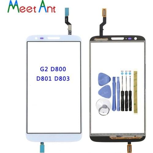 Replacement high Quality 5.2" For LG G2 D802 D805 and G2 D800 D801 D803 Touch Screen Digitizer Sensor Outer Glass Lens Panel