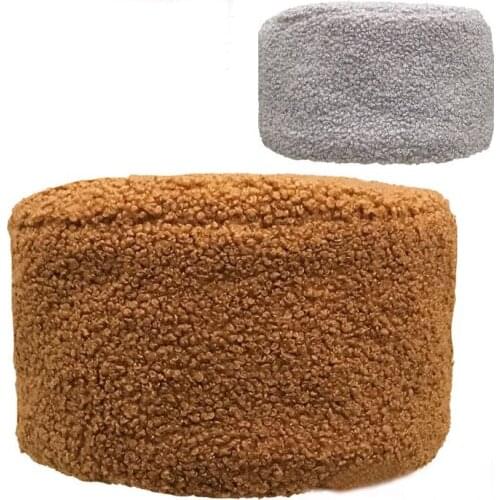 2color Winter warm wool hat buddhist shaolin monk cap zen lay meditation hats gray/yellow